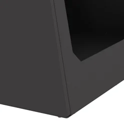 vidaXL Hoguera Negro 50 x 50 x 51 cm Acero Acero laminado en fr&iacute;o/negro New
