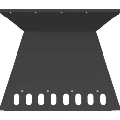 vidaXL Chimeneas-Hoguera Negro 48 x 48 x 40 cm Acero