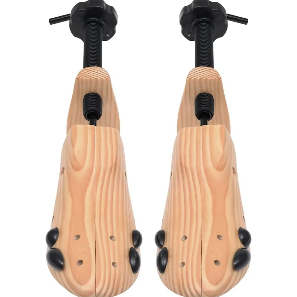vidaXL Productos Del Hogar-Hormas de zapato madera maciza de pino número 36-40
