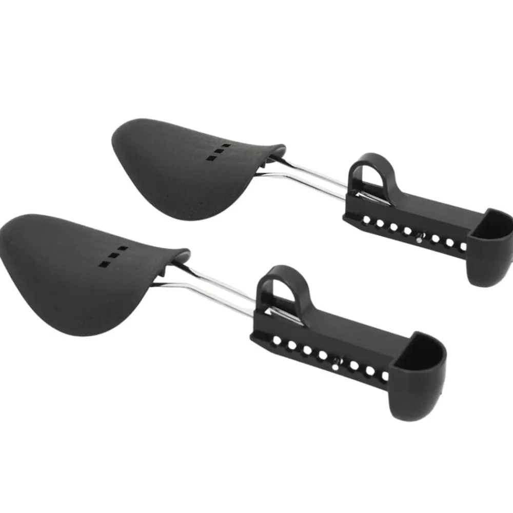 vidaXL Productos Del Hogar-Hormas de zapatos 5 pares plástico negro EU 35-38