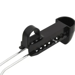 vidaXL Productos Del Hogar-Hormas de zapatos 5 pares plástico negro EU 35-38