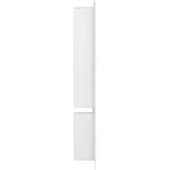 vidaXL Hornacina de ducha 2 compartimentos blanco brillo 41x51x10 cm Best