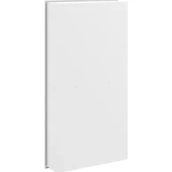 vidaXL Hornacina ducha acero inoxidable blanco mate 32x62x9 cm Sale