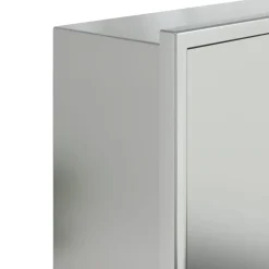 vidaXL Hornacina ducha acero inoxidable plateado cepillado 62x32x9 cm Outlet