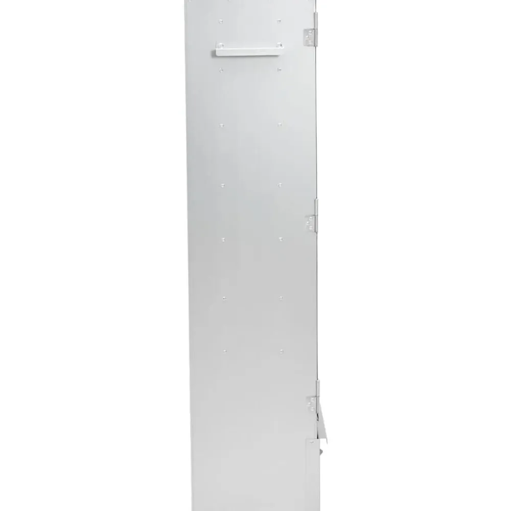 vidaXL Horno ahumador astillas madera acero galvanizado 44,5x29x110 cm