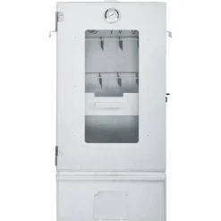vidaXL Cocina Y Comedor-Horno ahumador barbacoa 1 kg de virutas de madera 44,5x29x83 cm