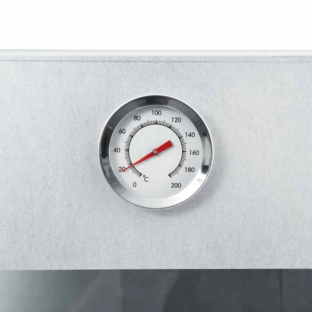 vidaXL Cocina Y Comedor-Horno ahumador barbacoa 1 kg de virutas de madera 44,5x29x83 cm