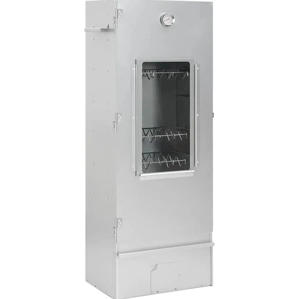 vidaXL Cocina Y Comedor-Horno ahumador de BBQ con generador humo frío acero galvanizado