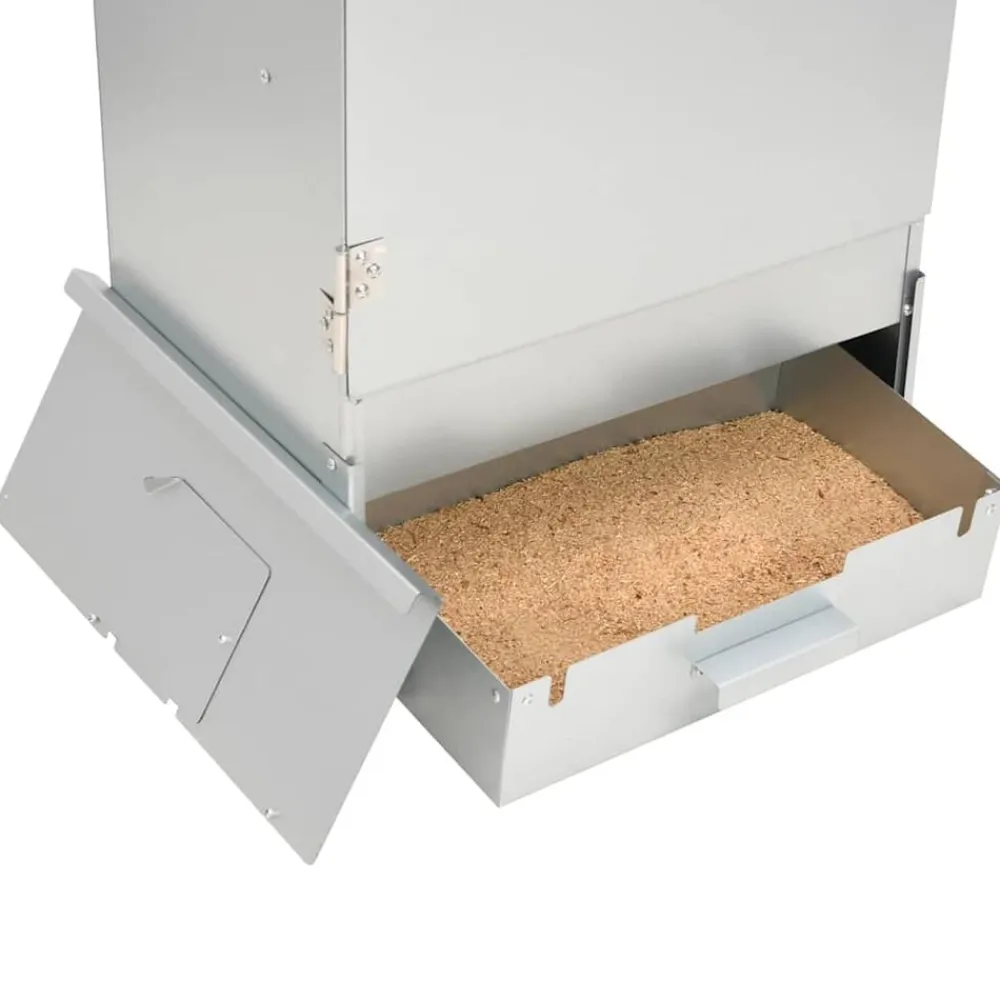 vidaXL Cocina Y Comedor-Horno ahumador de BBQ con generador humo frío acero galvanizado