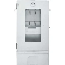 vidaXL Horno ahumador de BBQ con generador humo frío acero galvanizado Online