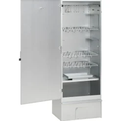 vidaXL Cocina Y Comedor-Horno ahumador de BBQ con generador humo frío acero galvanizado