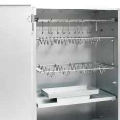 vidaXL Horno ahumador de BBQ con generador humo frío acero galvanizado