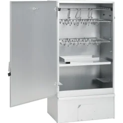 vidaXL Cocina Y Comedor-Horno ahumador de BBQ con generador humo frío acero galvanizado