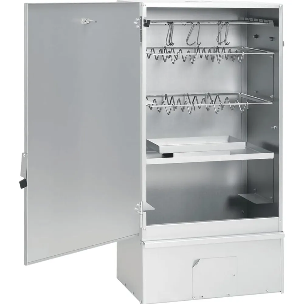 vidaXL Cocina Y Comedor-Horno ahumador de BBQ con generador humo frío acero galvanizado