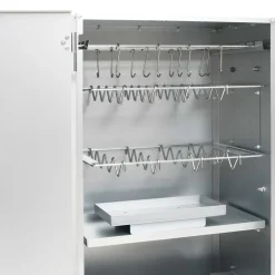 vidaXL Cocina Y Comedor-Horno ahumador de BBQ con generador humo frío acero galvanizado