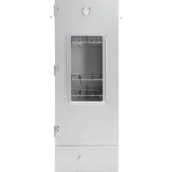 vidaXL Horno ahumador de BBQ con generador humo frío acero galvanizado New