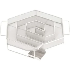 vidaXL Cocina Y Comedor-Horno ahumador de BBQ con generador humo frío acero galvanizado