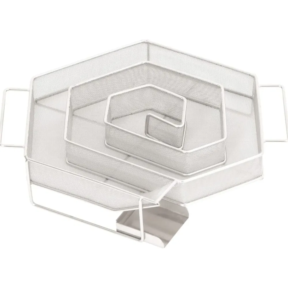vidaXL Cocina Y Comedor-Horno ahumador de BBQ con generador humo frío acero galvanizado