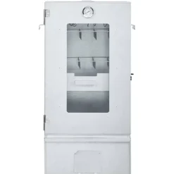 vidaXL Cocina Y Comedor-Horno ahumador de BBQ con generador humo frío acero galvanizado
