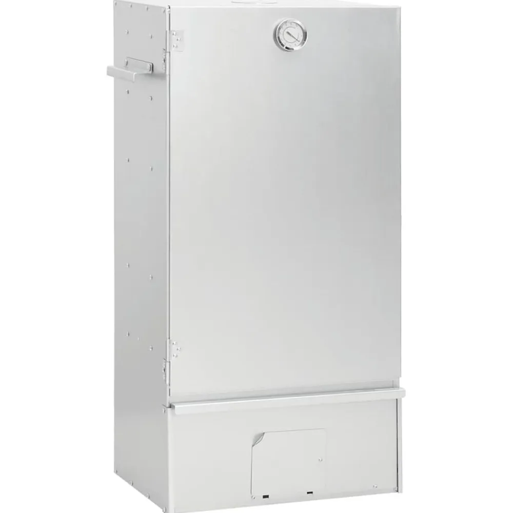 vidaXL Horno ahumador de BBQ con generador humo frío acero galvanizado