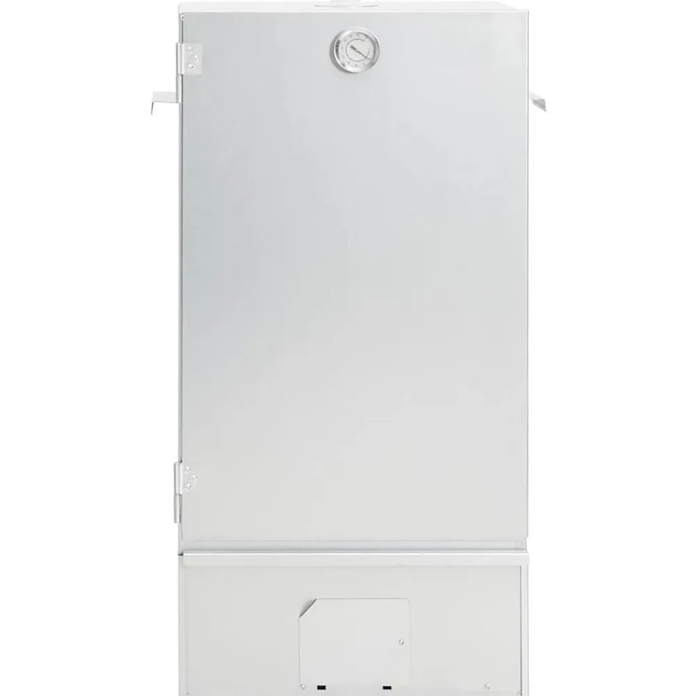 vidaXL Horno ahumador de BBQ con generador humo frío acero galvanizado