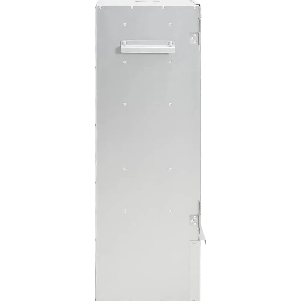 vidaXL Horno ahumador de BBQ con generador humo frío acero galvanizado