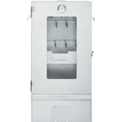 vidaXL Horno ahumador de BBQ con generador humo frío acero galvanizado New