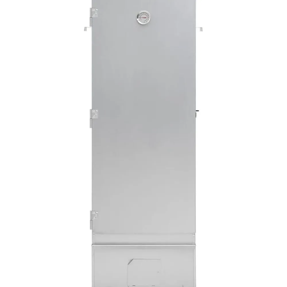 vidaXL Horno ahumador de BBQ con generador humo frío acero galvanizado Online