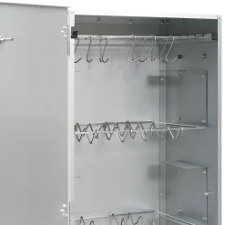 vidaXL Horno ahumador de BBQ con generador humo frío acero galvanizado Online