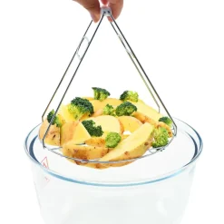 vidaXL Cocina Y Comedor-Horno de convección halógeno con anillo de extensión 800 W 10 L
