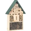 vidaXL Decoración-Hotel de insectos madera de abeto 31x10x48 cm