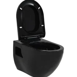 vidaXL Fontanería-Inodoro de pared de cerámica