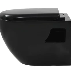 vidaXL Fontanería-Inodoro de pared de cerámica