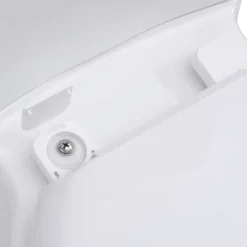 vidaXL Fontanería-Inodoro WC de esquina cerámica