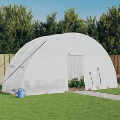 vidaXL Jardín-Invernadero con estructura de acero 12 m² 6x2x2,85 m