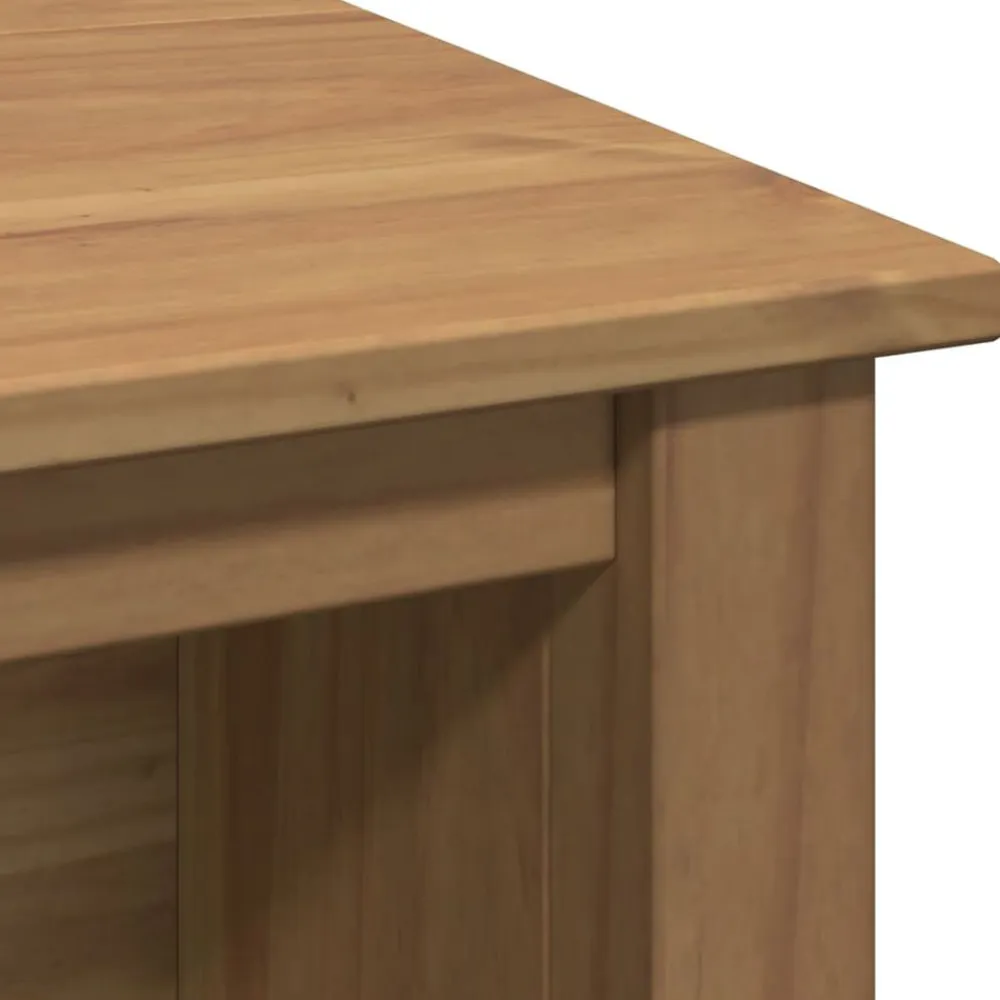 vidaXL Carros E Islas-Isla de cocina PANAMA madera maciza pino 112x77x90 cm