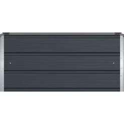 vidaXL Jardín-Jardinera 100 x 40 x 45 cm Acero