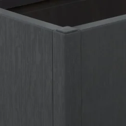 vidaXL Jardinera con enrejado PP 80x36x140 cm Gris oscuro Sale
