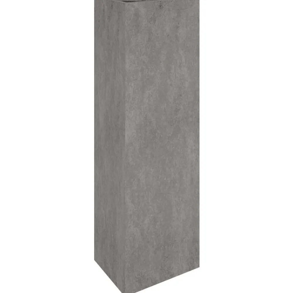 vidaXL Jardinera de acero corten 30x26x75 cm Acero oxidado/Marrón New