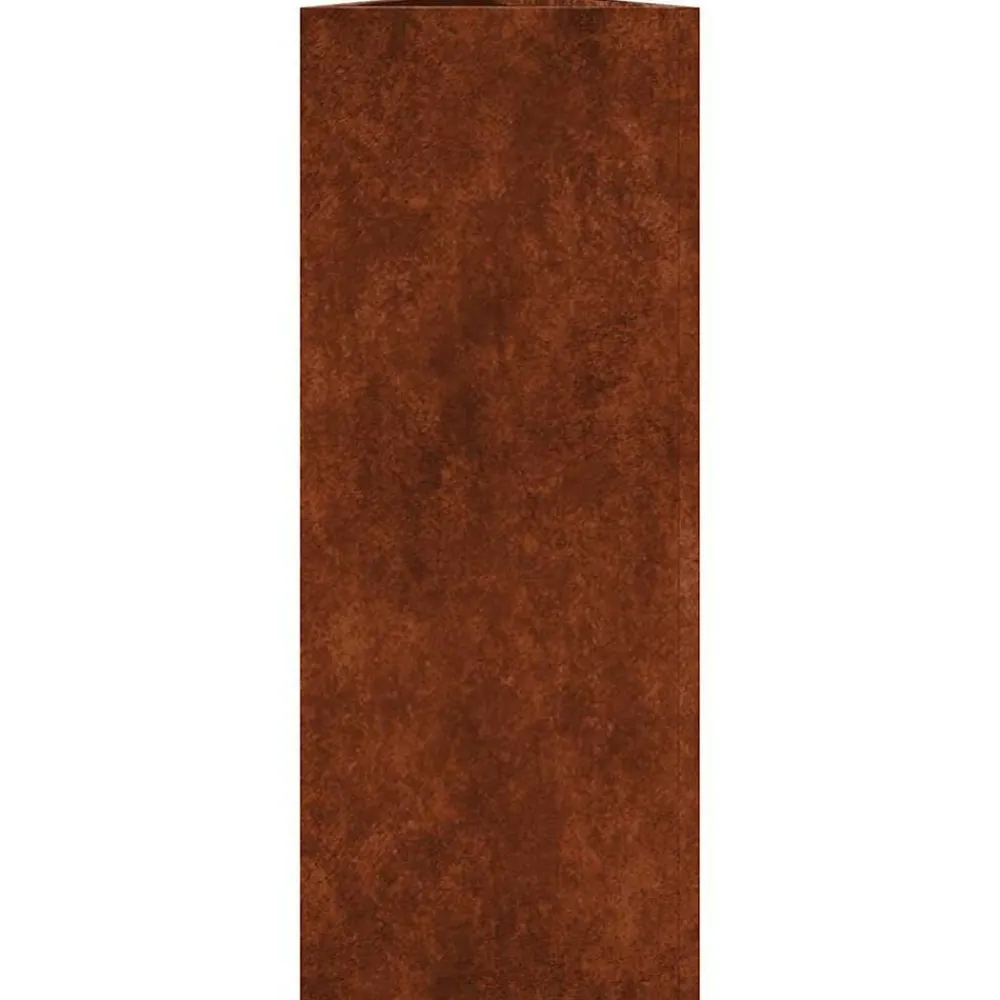 vidaXL Jardinera de acero corten 30x26x75 cm Acero oxidado/Marrón New