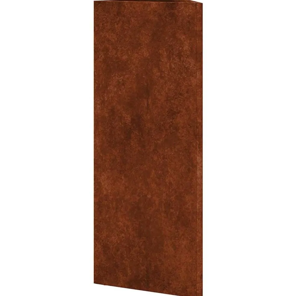 vidaXL Jardinera de acero corten 30x26x75 cm Acero oxidado/Marrón New