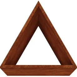 vidaXL Jardinera de acero corten 30x26x75 cm Acero oxidado/Marrón New