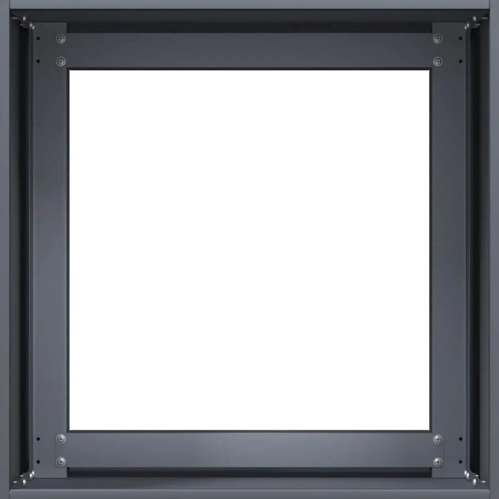 vidaXL Jardín-Jardinera de acero laminado en frío 40x40x40 cm