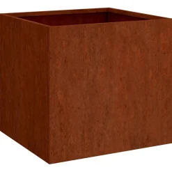 vidaXL Jardinera de acero corten 32x30x29 cm Acero oxidado/Marr&oacute;n Hot