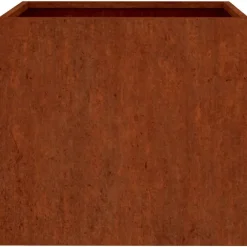 vidaXL Jardinera de acero corten 32x30x29 cm Acero oxidado/Marrón Hot