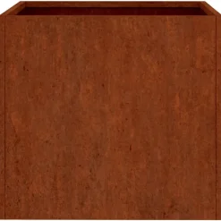 vidaXL Jardinera de acero corten 32x30x29 cm Acero oxidado/Marrón Hot