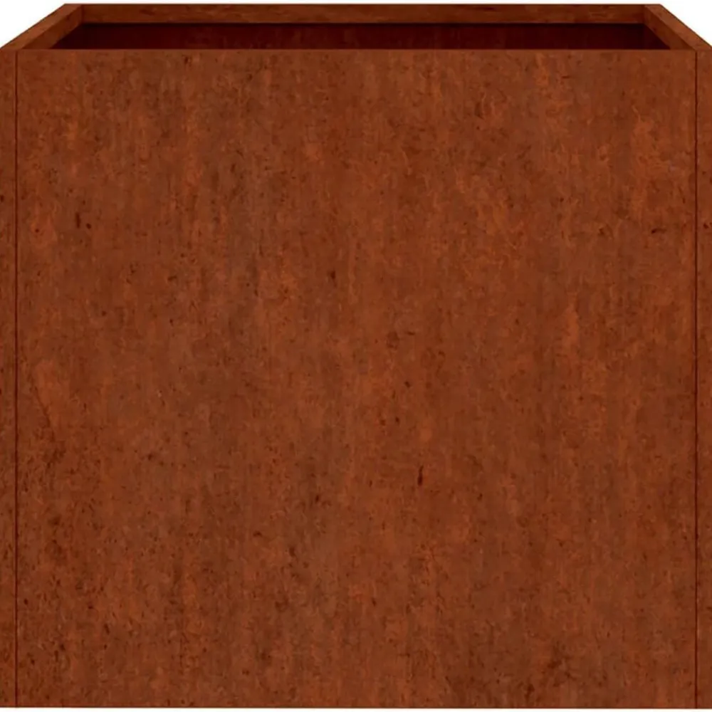 vidaXL Jardinera de acero corten 32x30x29 cm Acero oxidado/Marrón Hot