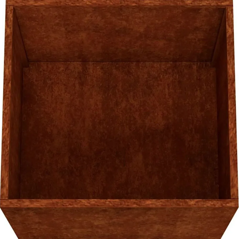 vidaXL Jardinera de acero corten 32x30x29 cm Acero oxidado/Marrón Hot