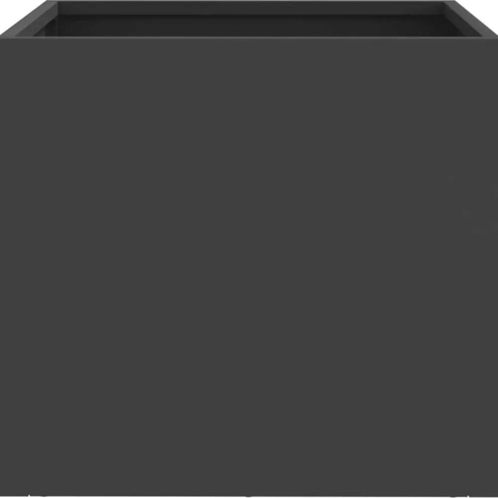 vidaXL Jardinera de acero negro 32x30x29 cm Acero/Negro Online