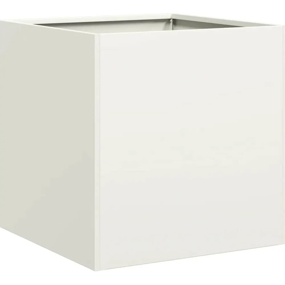 vidaXL Jardín-Jardinera de acero laminado en frío 40x40x40 cm